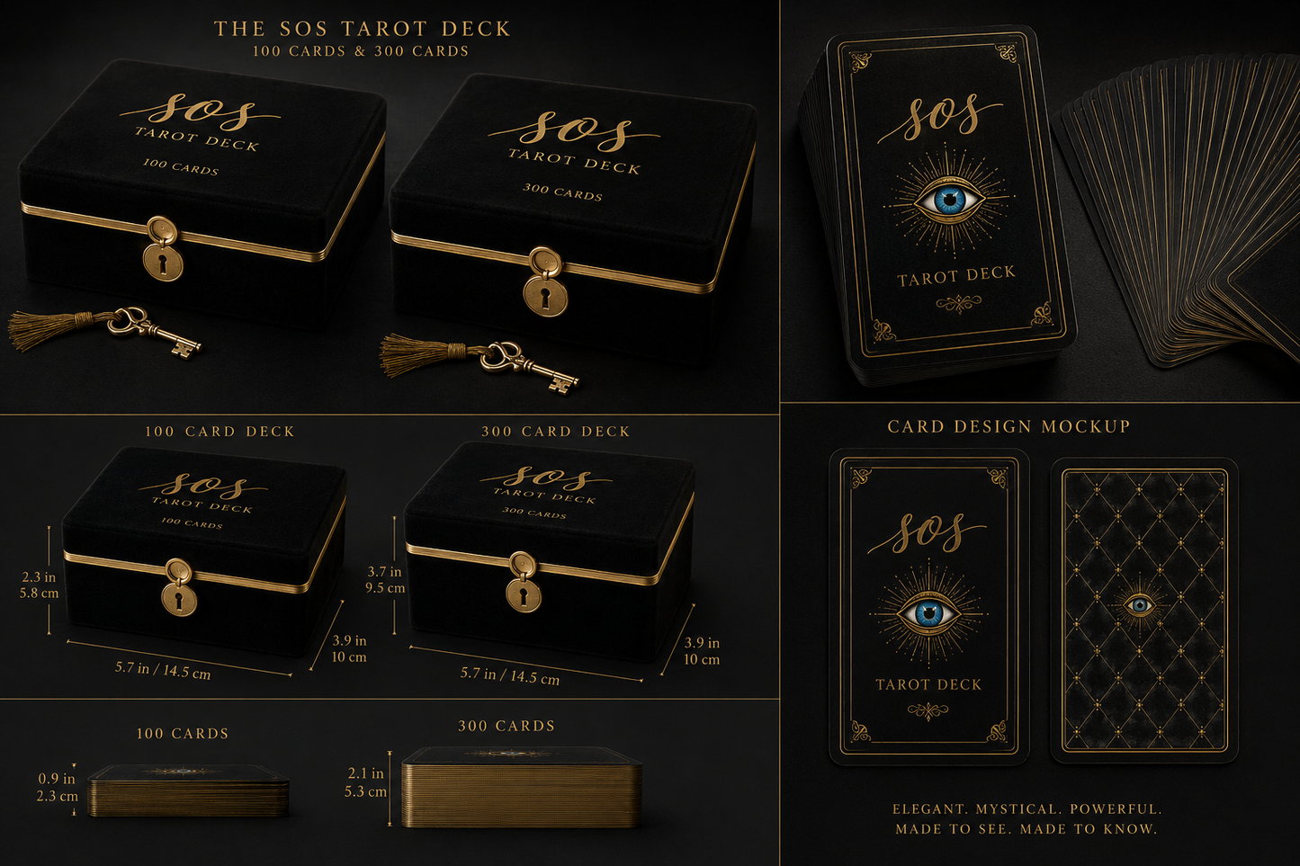 The SOS Pack — Tarot Deck (100 Cards)